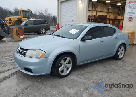 2013 Dodge Avenger Se z USA, uszkodzony, nr VIN 1C3CDZAB6DN636778